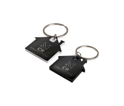 House Stainless Steel Keytag
